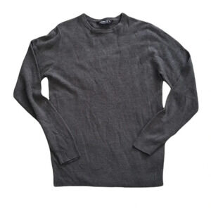 Cedar Wood State Gray Acrylic Sweater S